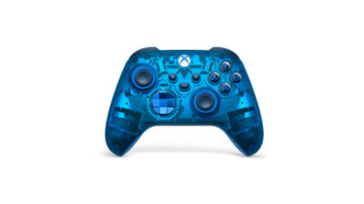 360° rotating image of Xbox Wireless Controller – Sky Cipher Special Edition.